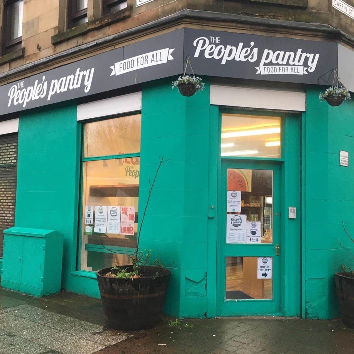 The People's Pantry Govanhill foodbank aims to foster community spirit