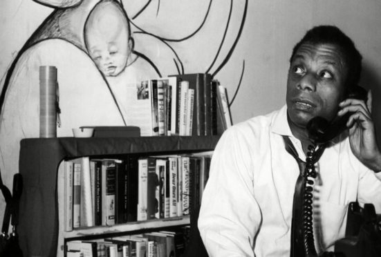 James Baldwin, acclaimed author of If Beale Street Could Talk, in 1963