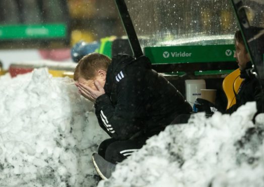 The frustration for Neil Lennon was clear at Livingston in midweek.