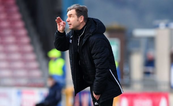 Peter Grant in his current role as Alloa boss
