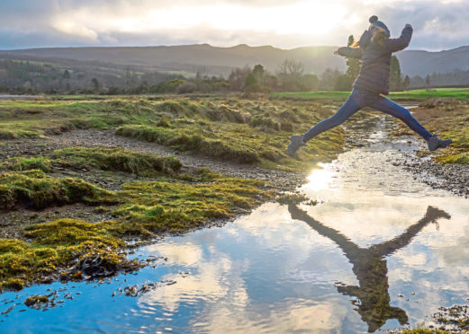 A perfect way to beat blues is simply to get outside for a little while.