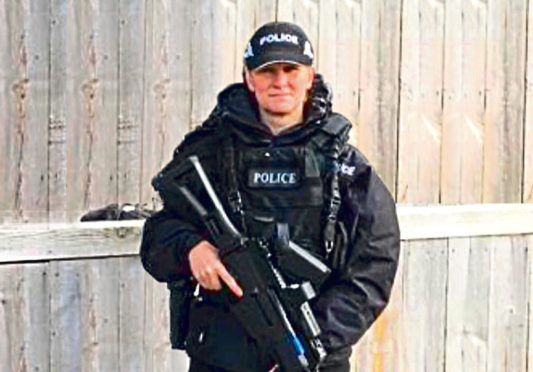 Rhona Malone before, she claims, being forced from her role as a firearms officer