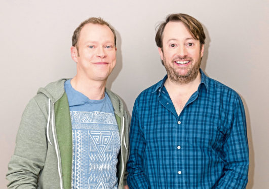 David Mitchell and Robert Webb.