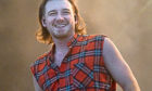 Morgan Wallen at 
Country Stampede Music Festival.