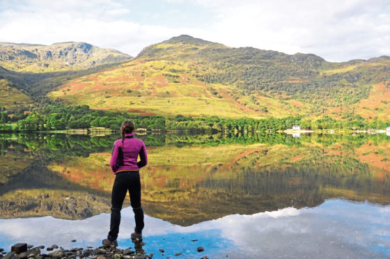 Loch Lomond and the Trossachs National Park.