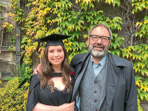 Tom Morton with his daughter Martha.