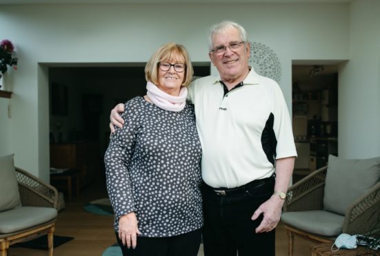 Stuart and Liz Smith, who were happy after Raw Deal helped them claim back membership fees from their local Bannatyne's Health Club.