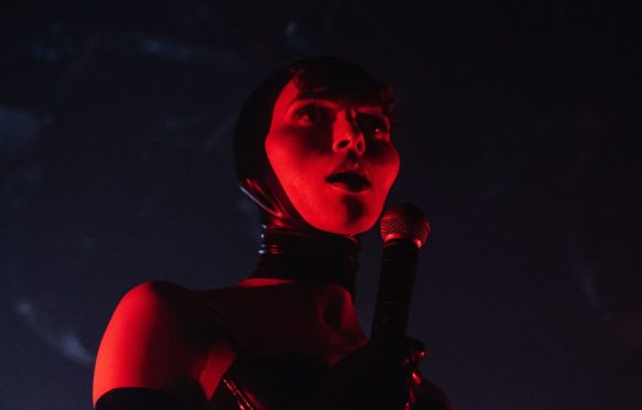 Sophie in concert at Heaven, London in 2018