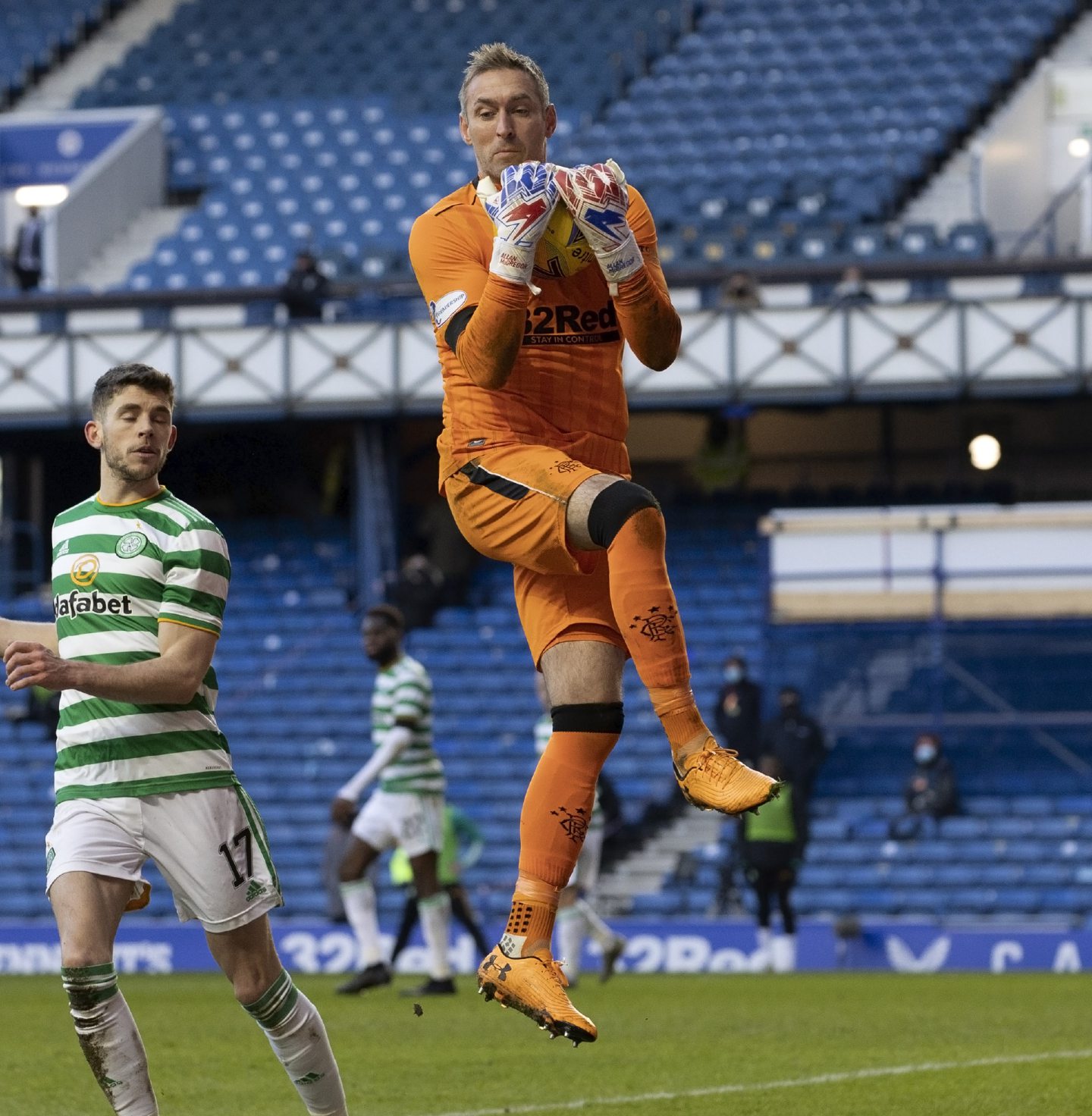 Allan McGregor in action for Rangers