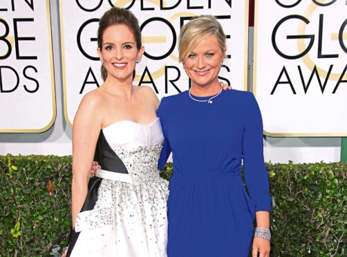 Tina Fey and Amy Poehler.