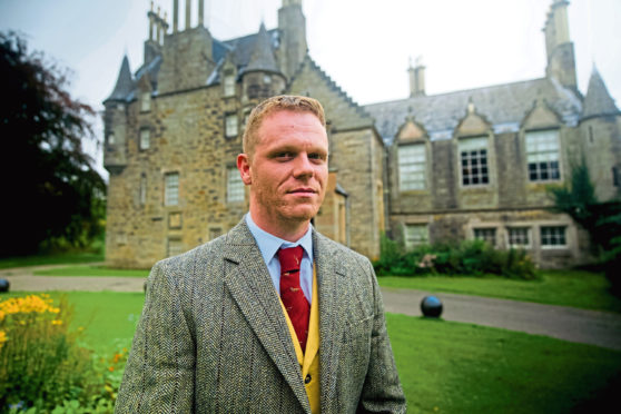 Darren McGarvey at Lauriston Castle