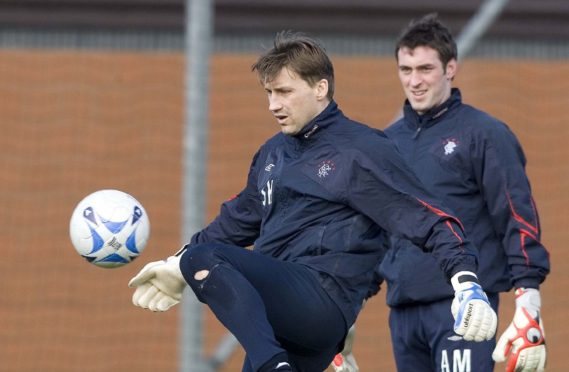 Stefan Klos and Allan McGregor went on to have stellar Rangers careers after their early days together