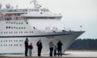 The Magellan cruise ship calls into port at Dundee