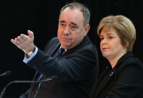 Salmond and Sturgeon in 2013