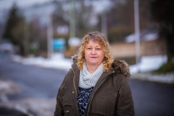 Charity shop worker Suzy Laverty