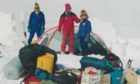 Anne and Giles Kershaw camping in Antarctica with Mike McDowell