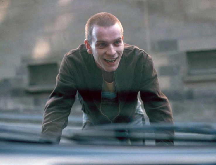 Ewan McGregor in 1995 film Trainspotting