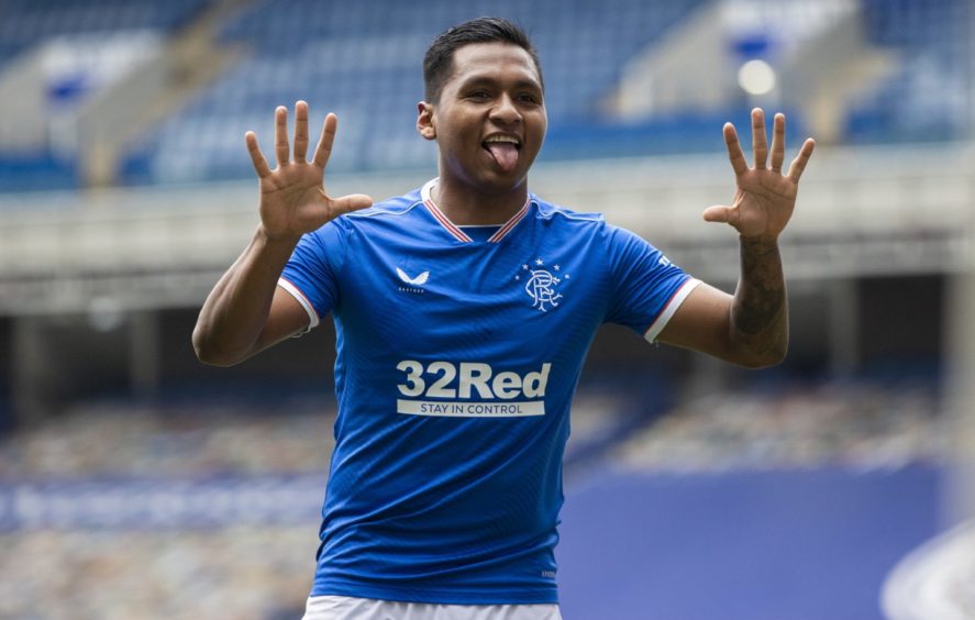 Having wrapped up title No. 55 Alfredo Morelos will be keen to help Rangers secure a League and Cup double