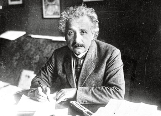 Genius Albert Einstein was inspired by British scientists