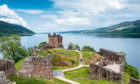 The spectacular ruins of Urquhart Castle on Strone Point