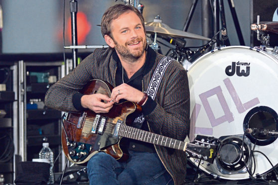 Caleb Followill of Kings of Leon.