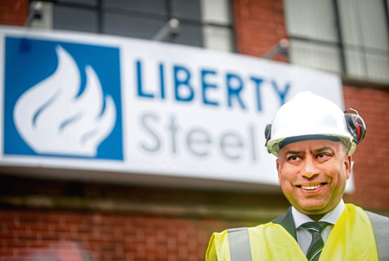 Sanjeev Gupta, the head of the Liberty Group.