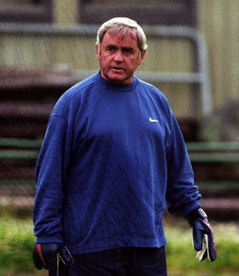 Rangers goalkeeping coach Alan Hodgkinson, 1998