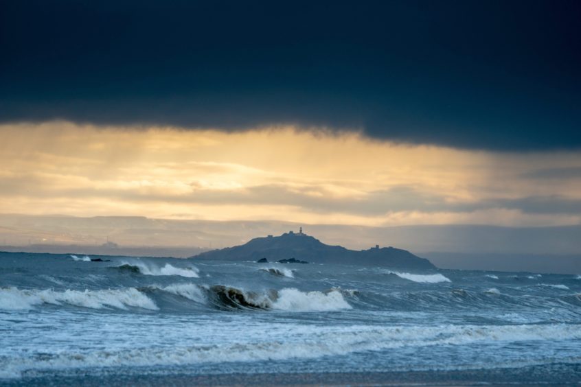 Abandonné Inch Keith près d'Édimbourg