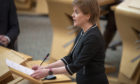 First Minister Nicola Sturgeon