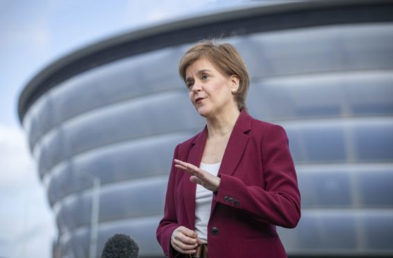 First Minister Nicola Sturgeon