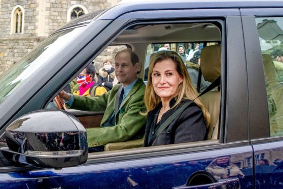 Prince Edward and his wife Sophie