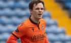 Lawrence Shankland in action for Dundee United