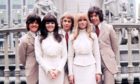 From left: The New Seekers’ Laurie Heath, Eve Graham, Marty Kristian, Sally Graham and Chris Barington in 1969