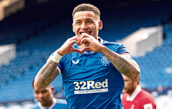 Rangers captain James Tavernier