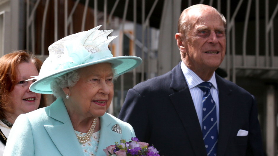 The Queen and the Duke of Edinburgh.