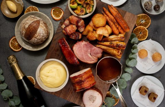 Cail Bruich’s Christmas Box contained the very finest food and drink for a festive feast