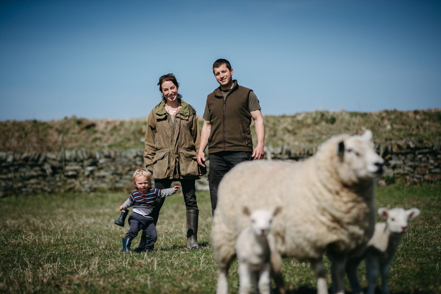 This Farming Life's Emma Gray and family (plus their 500 sheep, 40 cows
