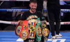 Josh Taylor gets to grips with his rising collection of world-title belts