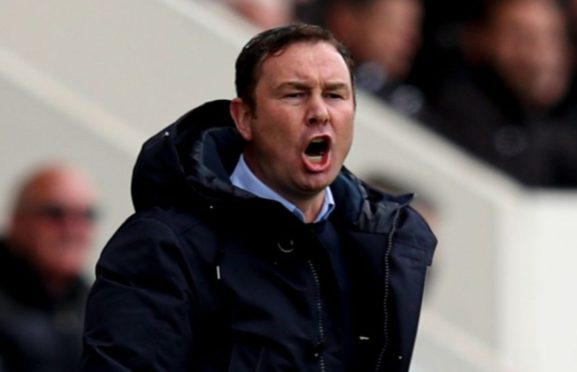 Former Aberdeen and Motherwell striker Derek Adams will be hoping to secure promotion for Morecambe to League One tomorrow