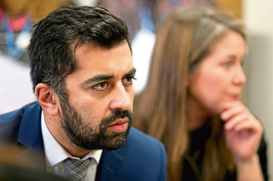 Justice Secretary Humza Yousaf.