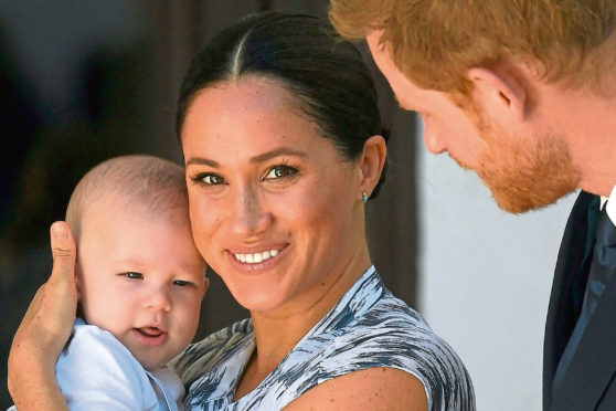 Meghan, Archie and Harry