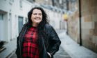 Comedian Ashley Storrie, who makes her TV acting debut in Dinosaur, in her home city of Glasgow last week