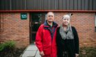 Bill and Jackie Lavender outside their industrial unit