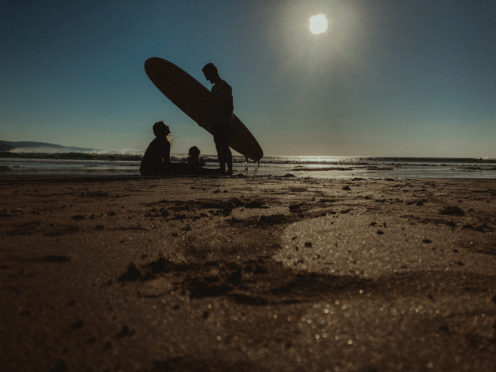 This image from Australia was taken in Lorne on the Great Ocean Road near Melbourne. Mum, Kirsty is from Scotland and her partner is from Australia. They live in Melbourne so have felt some of the effects of the pandemic. They too have been cut off from family back in Scotland.