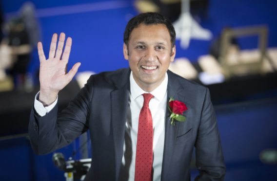 Scottish Labour leader Anas Sarwar at the Glasgow count