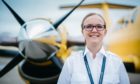 Ailsa Collie will be helping to save lives now that she’s back flying