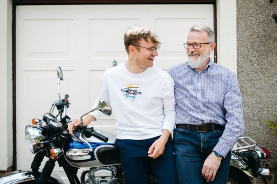 Father and son, Tim and Joseph McLean.