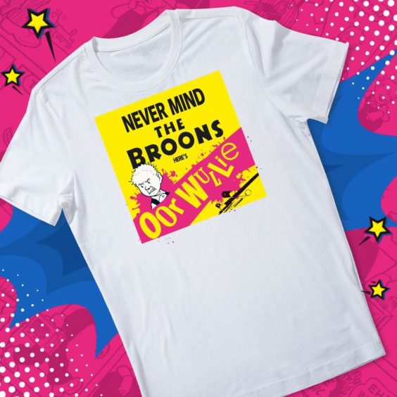 Never Mind the Broons, Here's Oor Wullie T-Shirt.