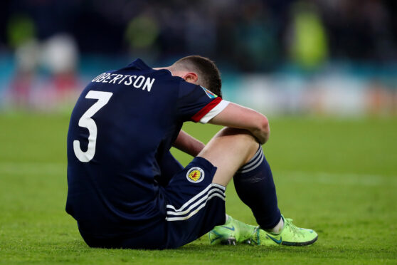 Scotland captain Andy Robertson after defeat to Croatia