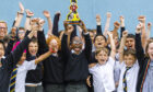 Class 5B at Forthill Primary school in Dundee are unveiled as this year's winners of Beano's 'Britain's Funniest Class'